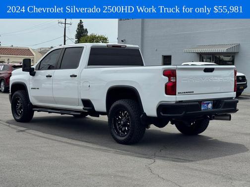 Summit White 2024 Chevrolet Silverado 2500 WT