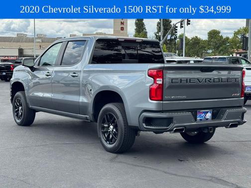 Satin Steel Metallic 2020 Chevrolet Silverado 1500 RST