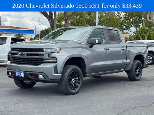 Satin Steel Metallic 2020 Chevrolet Silverado 1500 RST