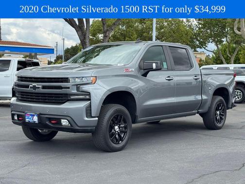 Satin Steel Metallic 2020 Chevrolet Silverado 1500 RST