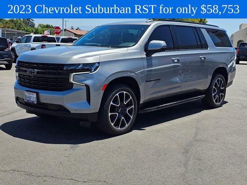 Sterling Gray Metallic 2023 Chevrolet Suburban RST