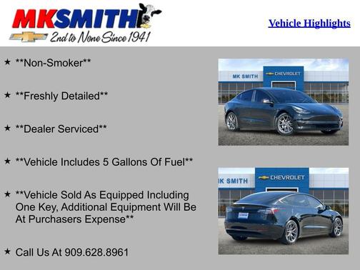 2021 Tesla Model 3 Standard Range Plus