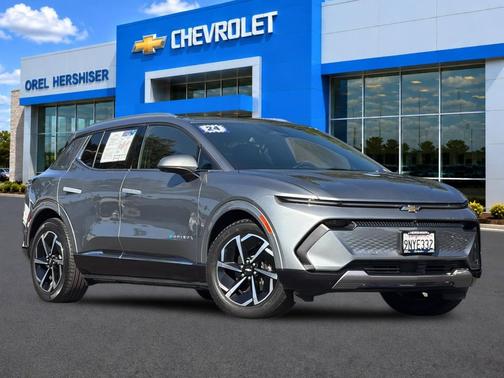 Sterling Gray Metallic 2024 Chevrolet Equinox EV 2LT