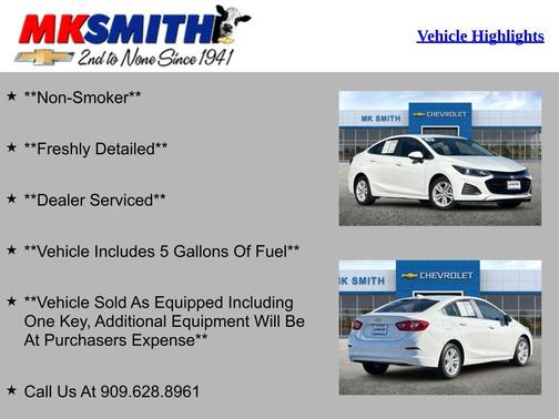 2019 Chevrolet Cruze LT