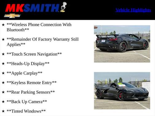 2023 Chevrolet Corvette Stingray w/3LT