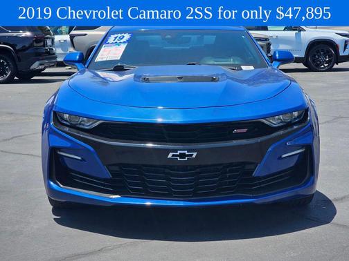 Blue Metallic 2019 Chevrolet Camaro 2SS