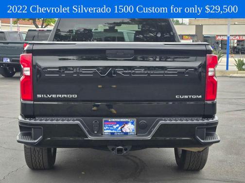 Black 2022 Chevrolet Silverado 1500 Limited Custom