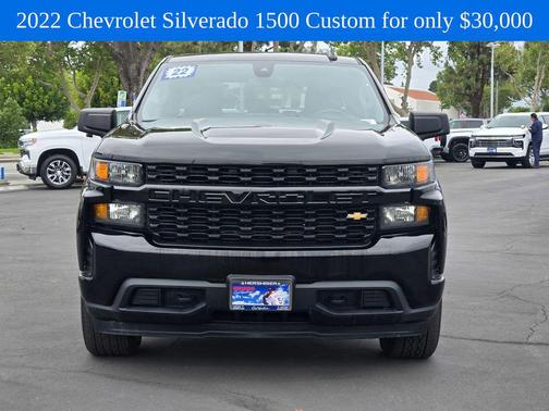 Black 2022 Chevrolet Silverado 1500 Limited Custom
