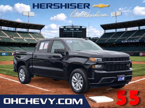 Black 2022 Chevrolet Silverado 1500 Limited Custom