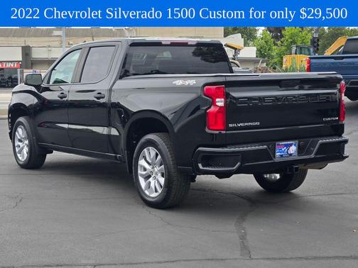 Black 2022 Chevrolet Silverado 1500 Limited Custom