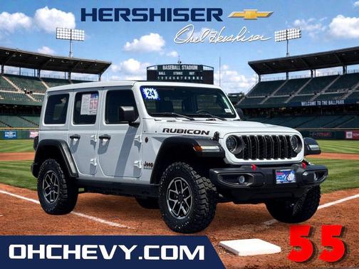 Bright White Clearcoat 2024 Jeep Wrangler Rubicon