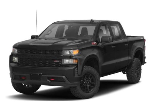 Black 2021 Chevrolet Silverado 1500 Custom Trail Boss