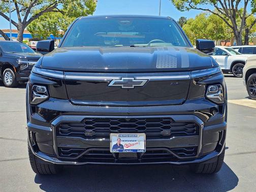 Black 2026 Chevrolet Silverado EV RST