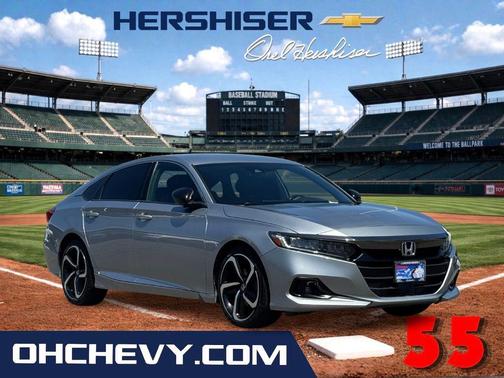 Lunar Silver Metallic 2021 Honda Accord Sport 1.5T
