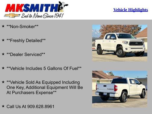 2020 Toyota Tundra Platinum