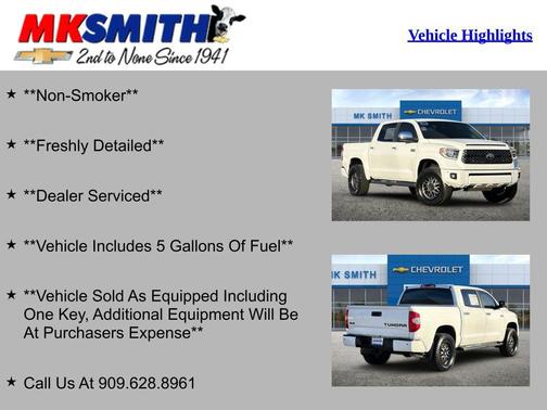 2020 Toyota Tundra Platinum