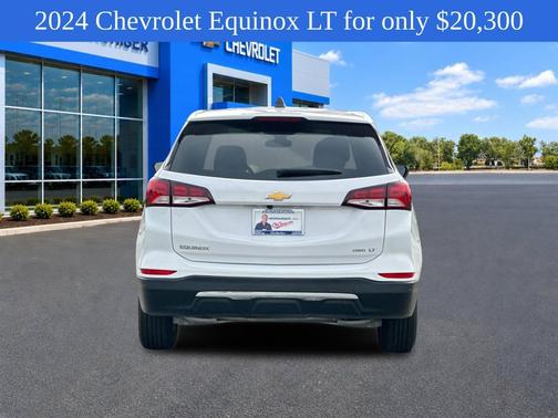 Summit White 2024 Chevrolet Equinox 1LT