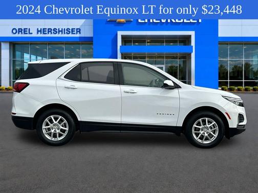Summit White 2024 Chevrolet Equinox 1LT