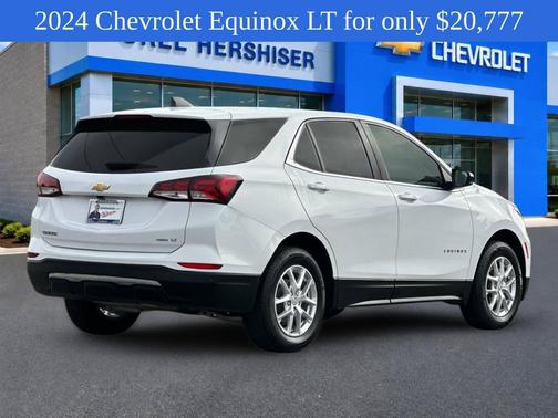 Summit White 2024 Chevrolet Equinox 1LT