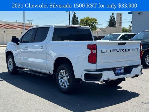 Summit White 2021 Chevrolet Silverado 1500 RST