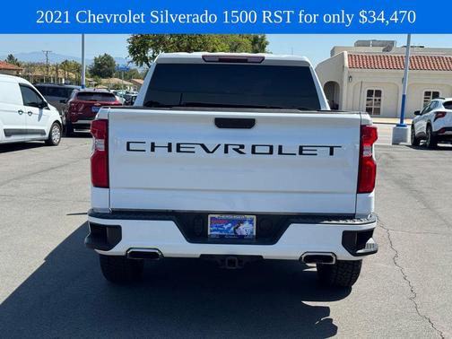 Summit White 2021 Chevrolet Silverado 1500 RST