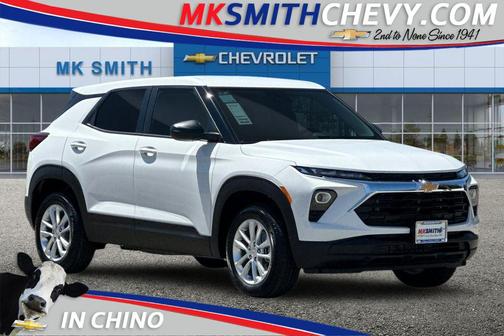 Summit White 2026 Chevrolet Trailblazer LS