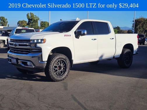 Summit White 2019 Chevrolet Silverado 1500 LTZ