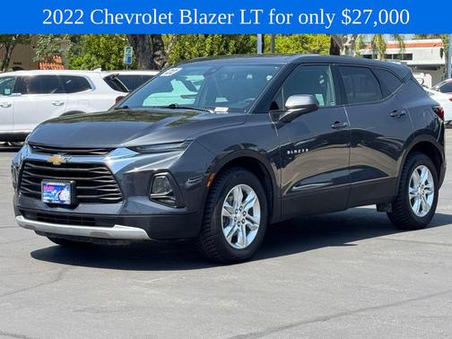 Iron Gray Metallic 2022 Chevrolet Blazer 2LT