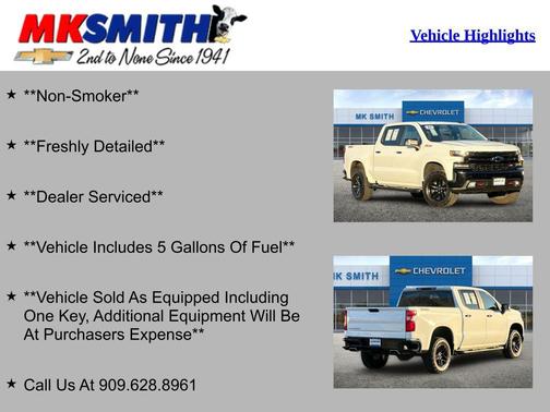 2021 Chevrolet Silverado 1500 LT Trail Boss