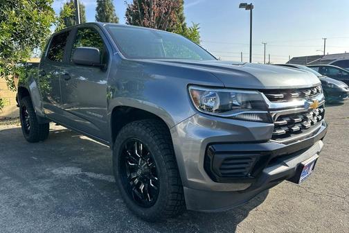 Satin Steel Metallic 2021 Chevrolet Colorado WT