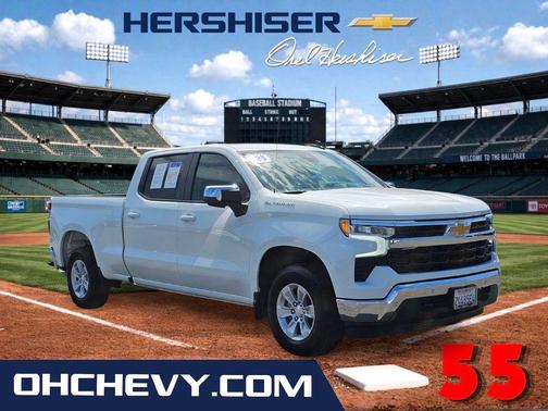 Summit White 2025 Chevrolet Silverado 1500 LT
