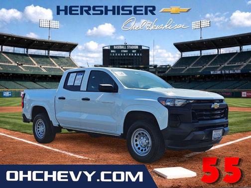 Summit White 2024 Chevrolet Colorado WT