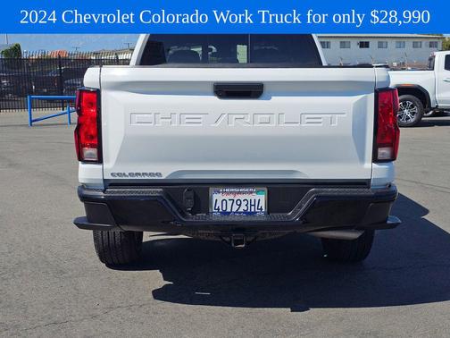 Summit White 2024 Chevrolet Colorado WT