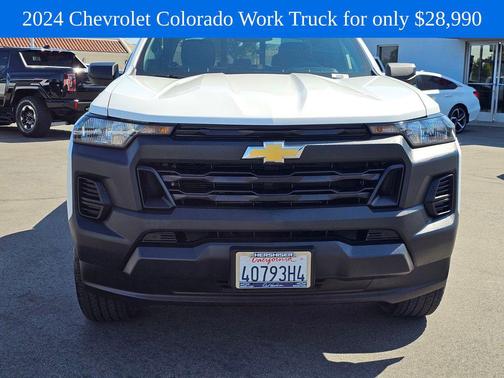 Summit White 2024 Chevrolet Colorado WT