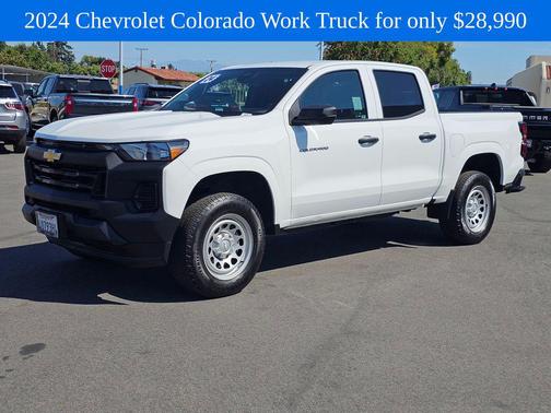 Summit White 2024 Chevrolet Colorado WT