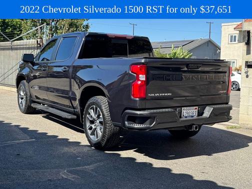 Dark Ash Metallic 2022 Chevrolet Silverado 1500 RST