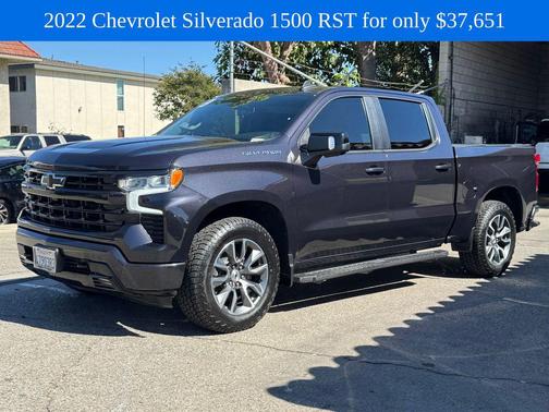 Dark Ash Metallic 2022 Chevrolet Silverado 1500 RST