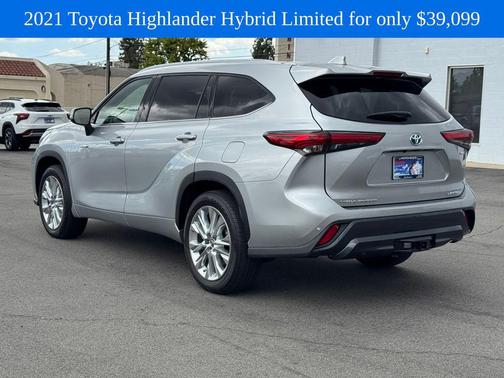 Celestial Silver Metallic 2021 Toyota Highlander Hybrid Limited