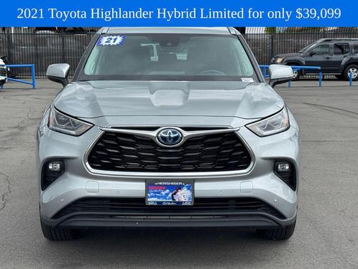 Celestial Silver Metallic 2021 Toyota Highlander Hybrid Limited