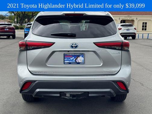 Celestial Silver Metallic 2021 Toyota Highlander Hybrid Limited