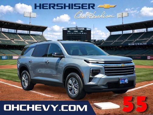 Sterling Gray Metallic 2026 Chevrolet Traverse LT