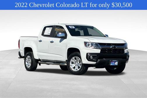 Summit White 2022 Chevrolet Colorado LT Truck