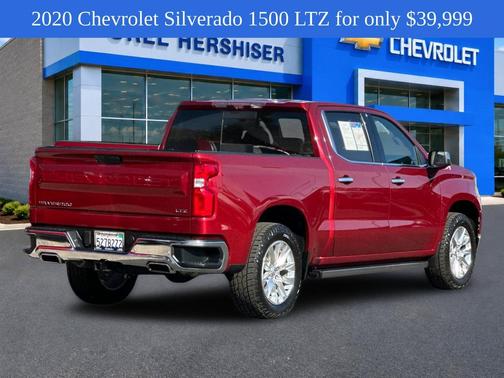 Cajun Red Tintcoat 2020 Chevrolet Silverado 1500 LTZ