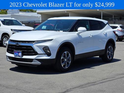 Summit White 2023 Chevrolet Blazer 2LT