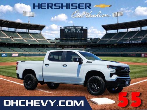 Summit White 2026 Chevrolet Silverado 1500 LT Trail Boss