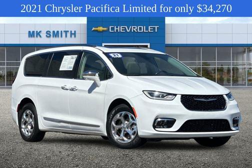 Bright White Clearcoat 2021 Chrysler Pacifica Limited