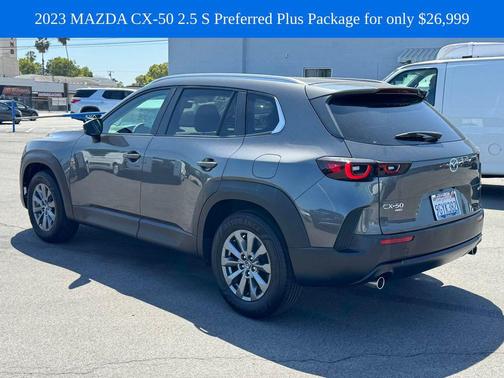 Machine Gray Metallic 2023 Mazda CX-50 2.5 S Preferred Plus Package