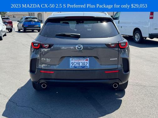Machine Gray Metallic 2023 Mazda CX-50 2.5 S Preferred Plus Package