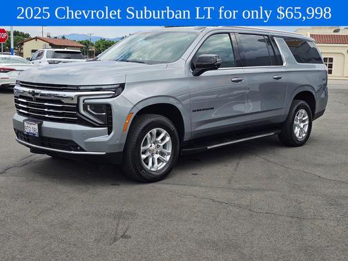 Sterling Gray Metallic 2025 Chevrolet Suburban LT