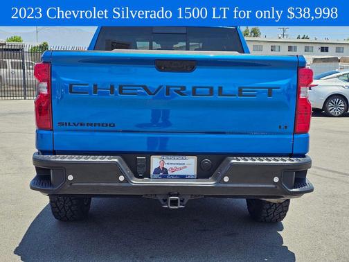 Glacier Blue Metallic 2023 Chevrolet Silverado 1500 LT